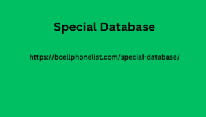 Special Database